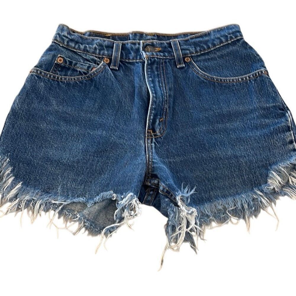 Levi’s Women’s 517 Cut Off Denim Shorts Size 9 Junior Medium
